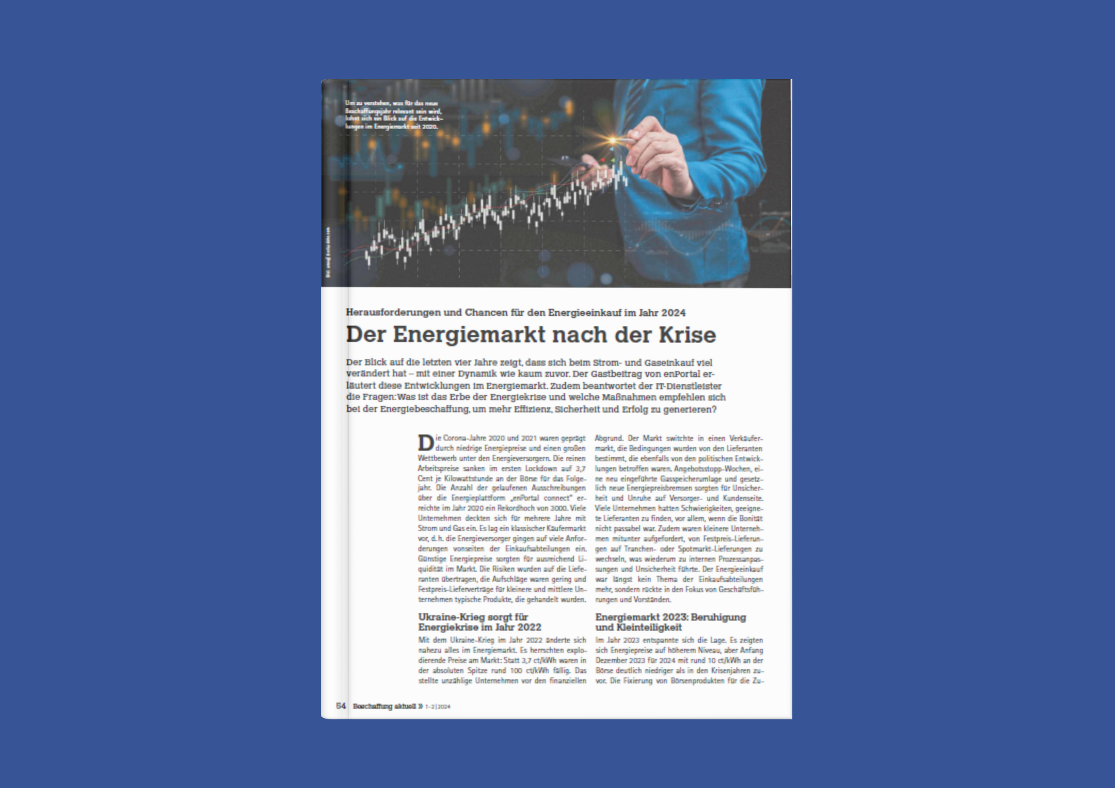 Beschaffung aktuell 1/2 2024 enPORTAL Der Energiemarkt nach der Krise