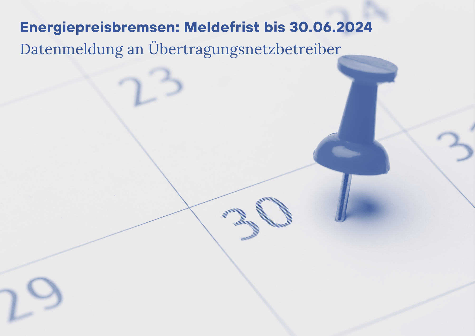 Energiepreisbremse Meldefrist